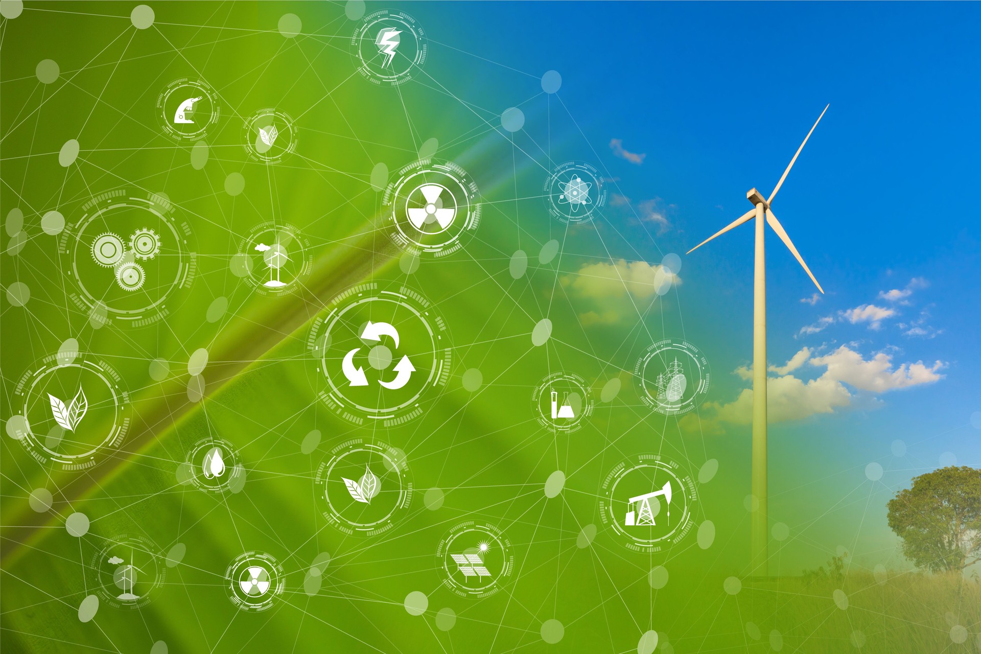 Green power concept
